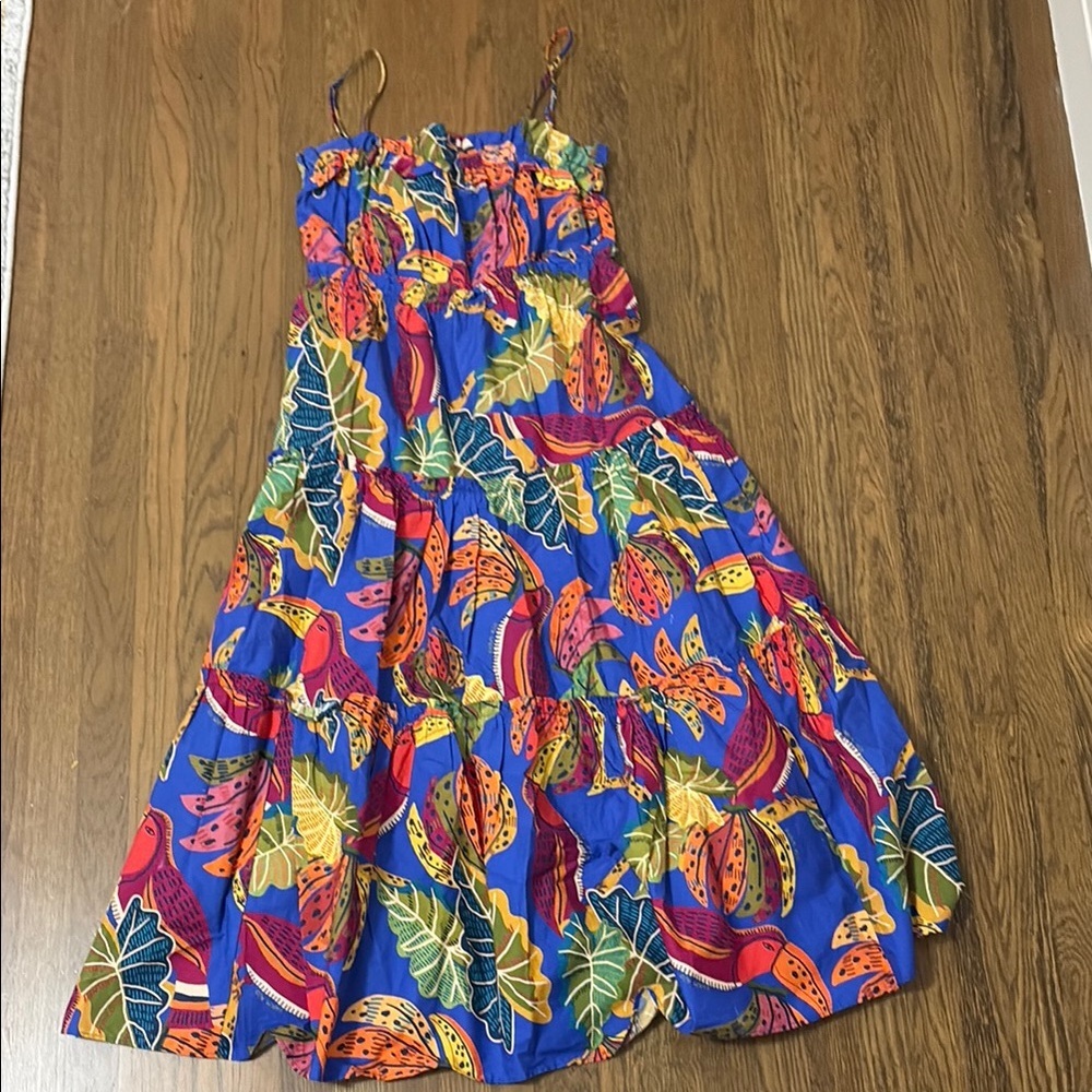 Farm rio Tropical Banana Print Sundress size small